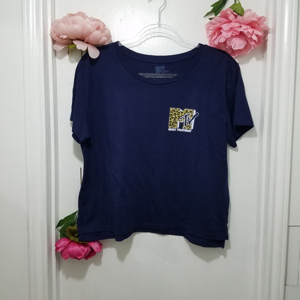 MTV Crop Top T-Shirt